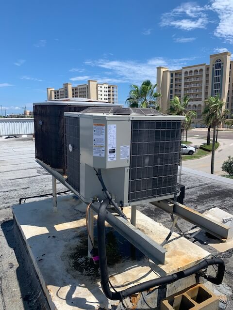 Commercial Heat Pump repair  in Melbourne FL.